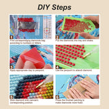 Acudotr Bird Diamond Painting Kits for Adults, 5D DIY Diamond Art Kits for Beginners, Full Drill Diamond Painting Kits for Home Wall Decor, 12x12 Inch Acudotr