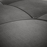 Gizoon 3-in-1 Convertible Sofa Bed, 52" Loveseat Sleeper with Pull Out Couch, Linen Fabric Futon Sofa Bed, Small Sleeper Sofa Cama with Pillows & Pockets for Living Room & Apartment, Dark Grey Gizoon