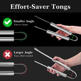 GRILLART Grill Tools Grill Utensils Set - 3PCS BBQ Tools, Stainless Barbeque Grill Accessories -Spatula/Tongs/Fork w/Insulated Glove, Ideal BBQ Set Grilling Tools for Outdoor Grill, Gifts for Men Dad GRILLART