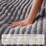 YOSHOOT 6 Inches Futon Mattress Full Size, Thick Futons Sofa Bed Couch, Floor Mattress for Adults, Shredded Foam Filling(Frame Not Included), Medium Firm YOSHOOT