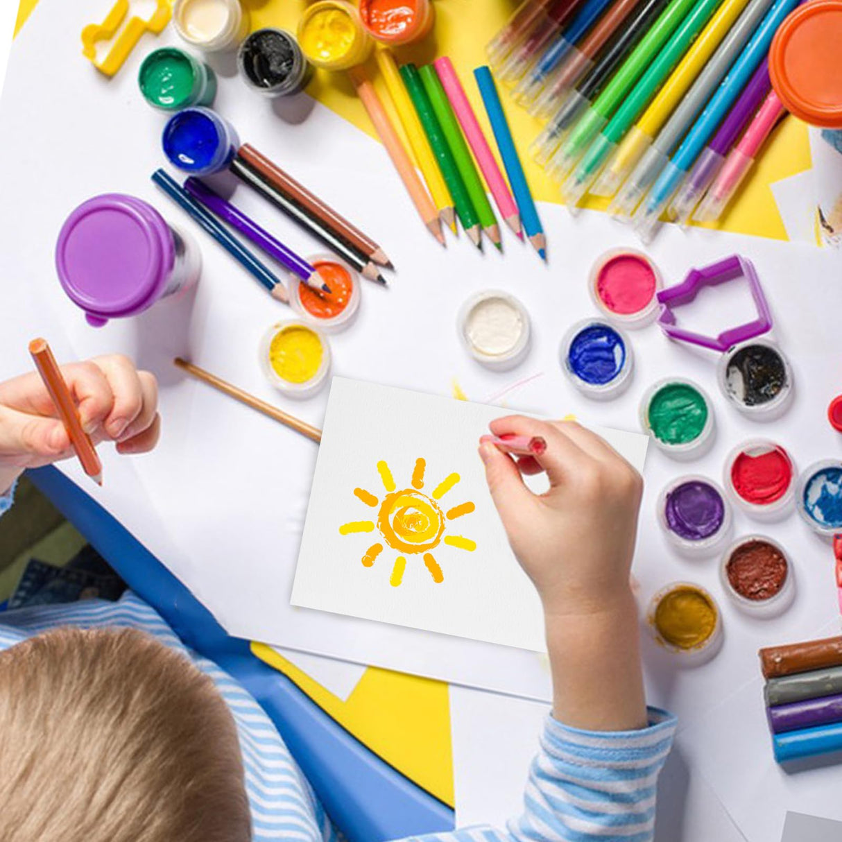 60 Sheets Watercolor Paper Bulk, 140 lb/300 GSM Cold Press Paper White Water Color Paper for Kids Child Students Adults Artists Watercolor Drawing Gift Cards(5 x 7 Inch) Prudiut