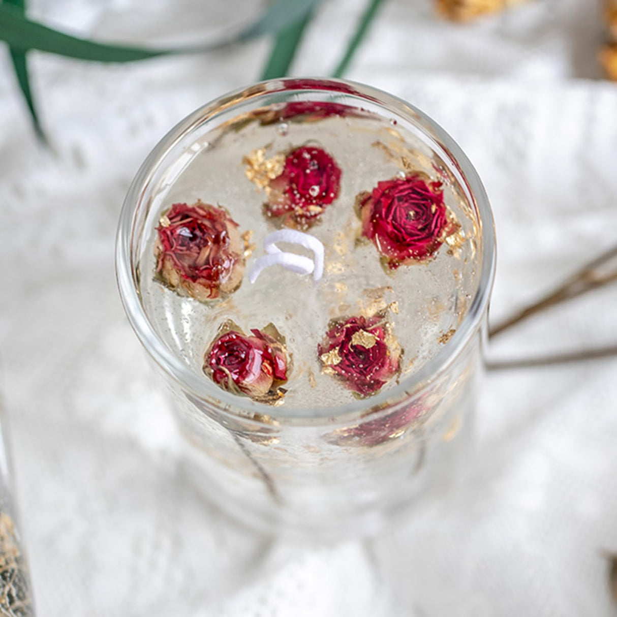 CoolCrafts 14 OZ Gel Wax for Candle Making Clear Jelly Candle Wax for Decorative Projects CoolCrafts