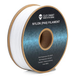 SainSmart PA6 Nylon Filament 1.75mm 3D Printer Filament, 1kg Cardboard Spool(2.2lbs), Dimensional Accuracy +/- 0.04 mm, Fit Most FDM Printer (White) SainSmart