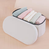 B FSOBEIIALEO Ottoman with Storage for Living Room, Sherpa Folding Storage Ottoman Foot Rest, 30 Inches Collapsible Bedroom Bench White B FSOBEIIALEO