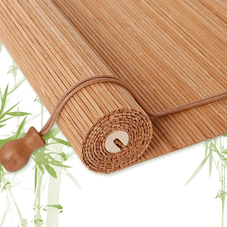 ORNDSDM Bamboo Blinds - Custom Size, Indoor & Patio Shades for Windows, Courtyard, Balcony & Terrace ORNDSDM