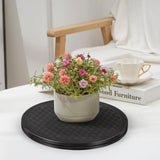 Lazy Susan 10 inch with Steel Ball Bearings,Heavy Duty Rotating Swivel Stand,Lazy Susan Turntable for Flat Panel Monitors, TV's, Potted Plants, Stereo Speakers, Lazy Susan Turntable Organizer CTTZCKJ