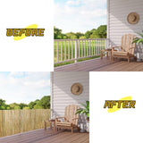 Natural Bamboo Slat Screening,6FT x 13FT Bamboo Fence Panel for Garden Privacy Fence Screen for Indoor or Outdoor (1.8m x 4m Approx) Gardgue