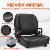 SEATIN Universal Forklift Seat,Tractor Seat,with Hip Restaint,Micro Switch and Safety Belt,for Tractor,Mower,Skid Loader,Telehandler,Backhoe,Excavator Dozer… SEATIN