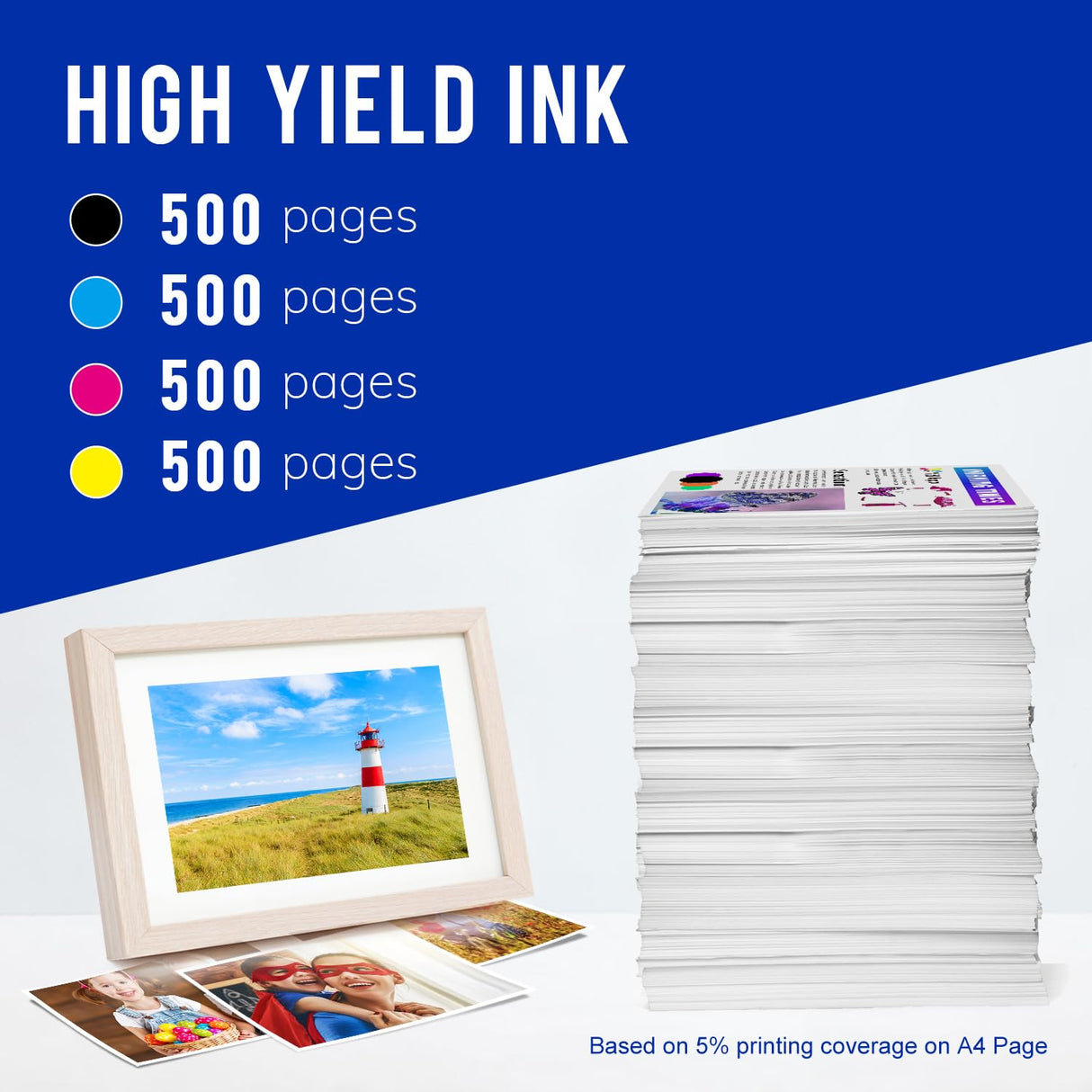 Valinkso LC401XL LC401 Ink Cartridges Compatible for Brother Ink Cartridges LC401 XL to use with Brother MFC-J1010DW MFC-J1012DW MFC-J1170DW Printer Ink (Black Cyan Magenta Yellow, 4 Pack) Valinkso