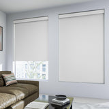 UNISHADES Cordless Blackout Roller Shades for Bedroom Windows, for Window Frame Size 31" W × 72" H White UNISHADES