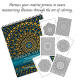 Intricate Patterns Adult Coloring Book - Zen Mandalas Series - Volume III WoodArtSupply
