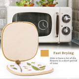 Aboofx Microwave Flower Press Kit, 9"x9" Quick Drying Flower Pressing Kit with Washable Cloth for Crafts Pressed Flowers and Plant for DIY Art, Preservation for Bookmark Frame Wedding Flowers Drying Aboofx