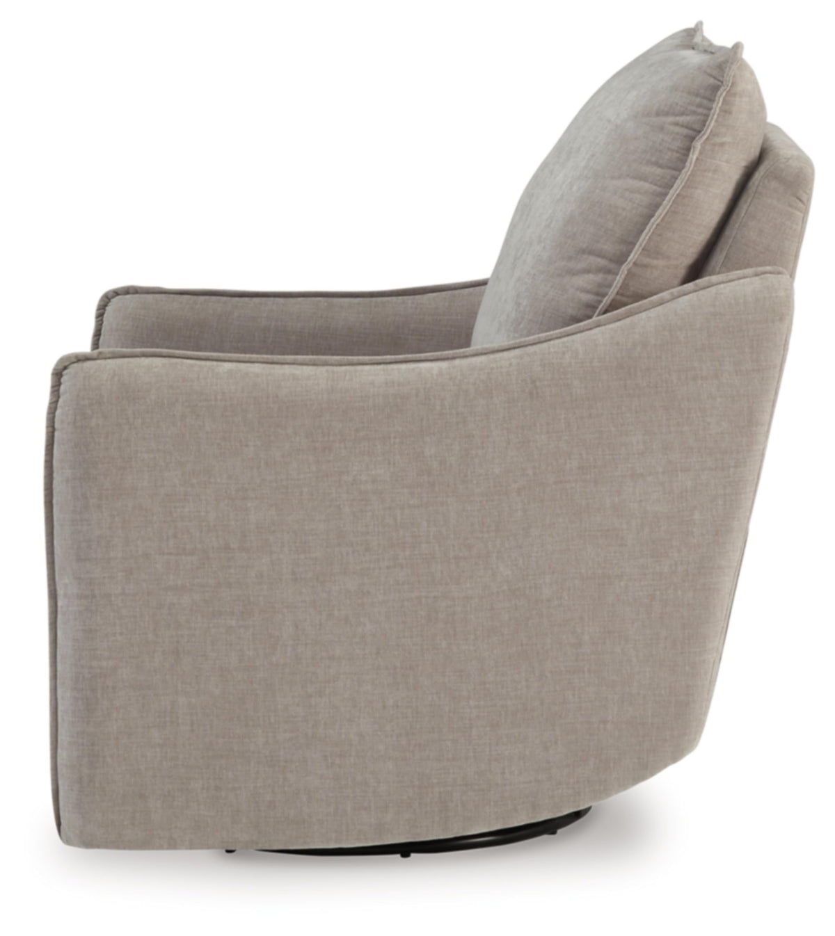 Signature Design by Ashley McBurg Contemporary Swivel Power Recliner with USB Ports, Light Gray Signature Design by Ashley