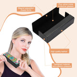 Copkim 6 Packs 5D Diamond Painting Sunglass Case, DIY Sunglasses Storage Box Kit with Diamond Painting, Mandal Alloyseed Leather DIY Handmade Diamond Art Glasses Case for Art Craft Gift Travel Copkim