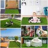 CooZero Artificial Grass, Professional Dog Grass Mat, Potty Training Rug and Replacement Turf Outdoor Rug Patio Lawn Decoration, Easy to Clean with Drainage Holes(47.3x31.5 inches) CooZero