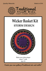 Traditional Craft Kits Wicker Basket Kit - Storm Design Traditional Craft Kits