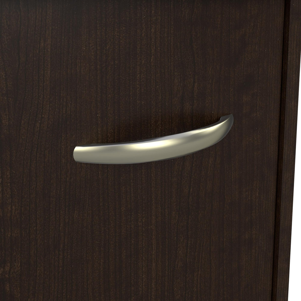 Bush Business Furniture Series C 3 Drawer Mobile File Cabinet in Mocha Cherry - Assembled Bush Business Furniture