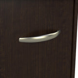 Bush Business Furniture Series C 3 Drawer Mobile File Cabinet in Mocha Cherry - Assembled Bush Business Furniture