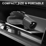 EV Adapter for Tesla to J1772, Up to 60Amp 250V Tesla Charger Adapter for All J1772 EVs, Compatible with IP65 Tesla High-Power Connectors, Destination and Mobile Chargers, Safety Lock KTOEBYCO