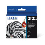 EPSON 212 Claria Ink High Capacity Black Cartridge (T212XL120-S) Works with WorkForce WF-2830, WF-2850, Expression XP-4100, XP-4105 Epson