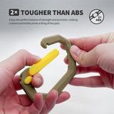 OVERTURE Super PLA+ Filament 1.75mm, Toughness Enhanced PLA Plus, Professional Toughness 3D Printer Filament 1kg (2.2lbs), High Precision +/- 0.02mm (Light Brown) OVERTURE