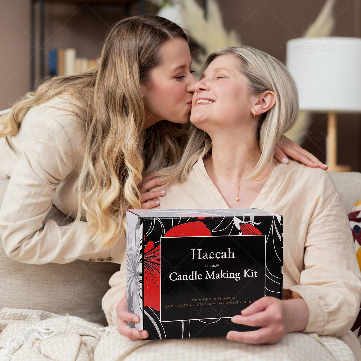 Complete Candle Making Kit With Wax Melter, Candle Making Supplies, Diy Arts&Crafts Kits Gift For Adults,Beginners,Including Soy Wax,Electric Stove,Wicks,Rich Scents,Rubber Pads,Wick Clips,Spoon, Etc. Haccah