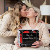 Complete Candle Making Kit With Wax Melter, Candle Making Supplies, Diy Arts&Crafts Kits Gift For Adults,Beginners,Including Soy Wax,Electric Stove,Wicks,Rich Scents,Rubber Pads,Wick Clips,Spoon, Etc. Haccah