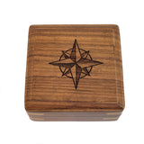 Engraved Compass for Son, Grandson | Personalized Baptism Gifts for Boys | Graduation Gift for Him (FBA - Behind You) Stanley London