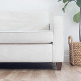 Airy Abode Walnut Brown Square Furniture Legs Set of 4 - Pick Your Size and Color Airy Abode