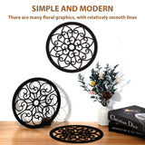 Bnesi 3 Pieces Thickened Rustic Wood Wall Decor,Modern Farmhouse Hanging Decoration for Living Room Bedroom Hallway Decor Office Kitchen Wall Decoration (Modern style) Bnesi