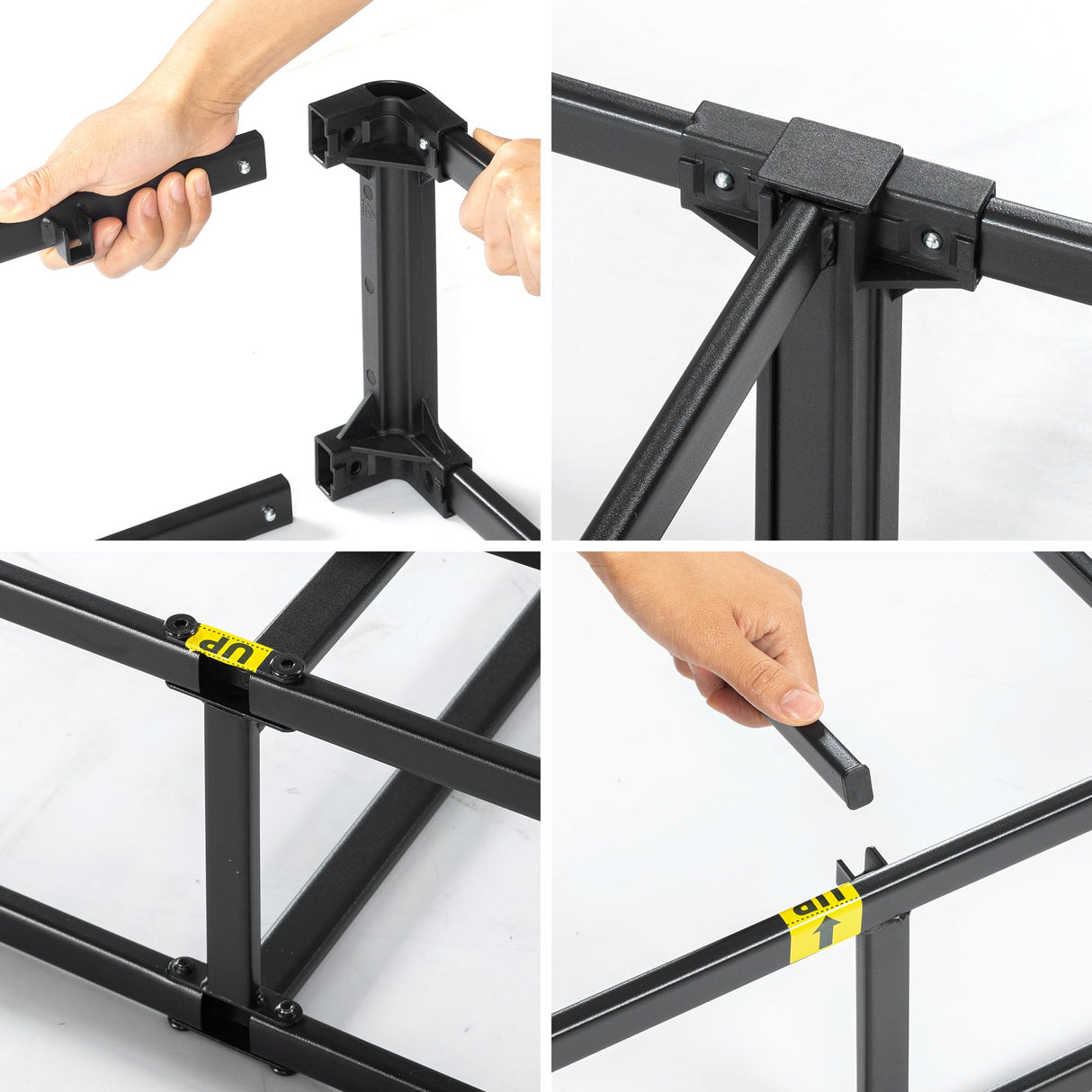 ZINUS 9 Inch WonderBox(TM) Smart Box Spring, Quick Assembly Mattress Foundation, Durable Metal Frame, King, Grey ZINUS