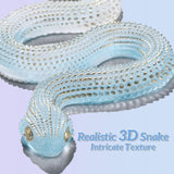 LET'S RESIN 2Pcs Snake Resin Molds, Flexible 3D Snake Silicone Molds(Large & Small), Effortless Demolding Animal Epoxy Molds for DIY Art, Home Decor, Serpent Lovers Gifts LET'S RESIN