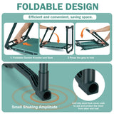 Koutop Garden Kneeler and Seat, 2-in-1 Garden Stool with 10" Wide Soft Knee Pads, Heavy-Duty Foldable Gardening Bench Chair with 2 Tool Pouches, Gardening Gifts for Women Men Seniors Mom Koutop