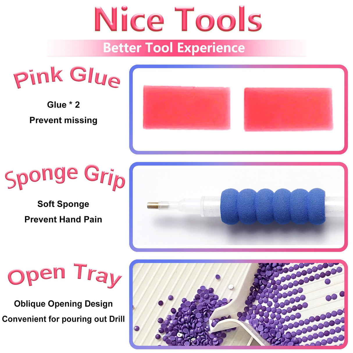 Huacan Diamond Painting Kits AB Diamond Art Kit for Adults 5D Full Round Drill Art Craft for Bar Decor Dogs Welcome Gem Art Kit 30x40cm Huacan