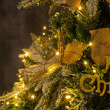 RESNICE Extra Long Green Wire Fairy Lights Plug in 660FT High Bright 2000 LED Waterproof LED String Lights with Remote Warm White for Christmas Tree, Patio, Garden, Backyard RESNICE