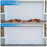 uxcell 16 Feet Garage Door Seal Bottom Weather Seal, P-Bulb Rubber Weather Stripping for Weatherproofing, Buffering, Seal Replacement Overhead Door uxcell