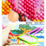 Instarry DIY 5D Diamond Painting Large Size Full Drill Beach and Sunset Rhinestones Cross Stitch Living Room Decorations for Wall Craft Kits 47.2x15.7 inch Instarry