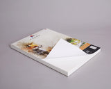 Watercolor Paper Artist Art Pad 35 Sheets, 140lb/300 GSM, Glue Bound, Acid Free, Cold Pressed for Artists Drawing and Sketching Techniques, Made in UK Acuma Crafts