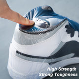 Shrink Wrap Bags,100Pieces 10x14 Inches Clear PVC Heat Shrink Wrap for Shoes, Soap, Book, Bath Bombs, Film DVD/CD, Candles, Jars and Homemade DIY Projects Morepack