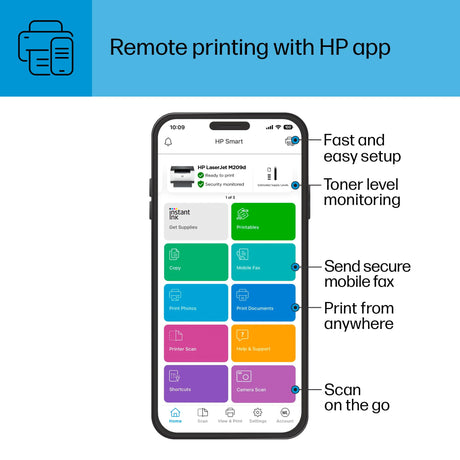 HP Color Laserjet Enterprise 6700dn Printer, Best for Business, (6QN33A) HP