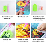 5D DIY Diamond Painting Kits for Adults, 5D DIY Full Drill Diamond Art Kit with Crystal Rhinestone,Paint with Diamond for Home Wall Decor Hulk and Captain America and Iron Man Myouth