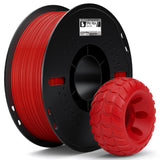 ELEGOO TPU Filament 1.75mm Red 1KG, 95A Flexible Soft 3D Printing Filament Dimensional Accuracy +/- 0.02mm, 1KG Spool(2.2lbs) for Most FDM 3D Printers ELEGOO
