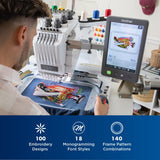 Brother PR680W Embroidery Machine and Accessory Bundle Brother