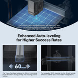 Anycubic Kobra 3 V2 3D Printer Only, New Upgrade AI Cameras Improved Auto-Leveling Max 600mm/s Print Speed Details Better, Multicolor 3D Printing Need with Additional ACE Pro 10.0'' x 10.0'' x 10.2'' ANYCUBIC