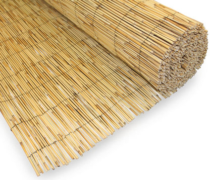 Backyard X-Scapes Natural Reed Fencing Decorative Fence for Backyard Garden Fencing Divider 4 ft H x 8 ft L