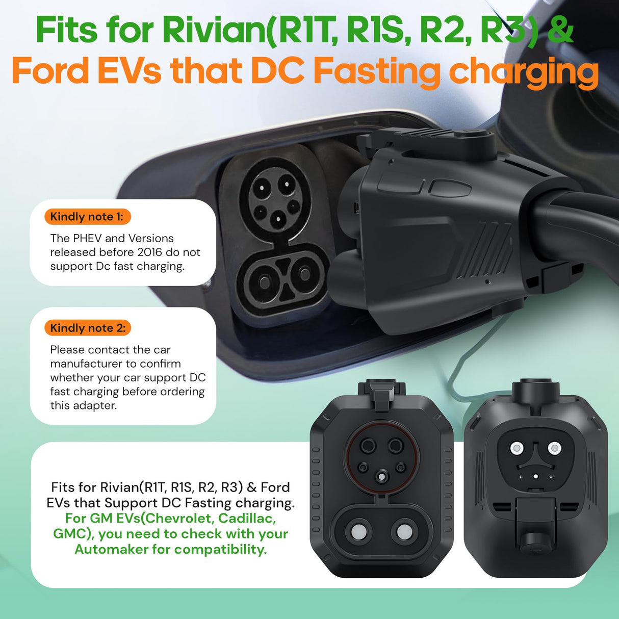 TAKRABBSIN [Up to 500 kWh] 2025 Upgrade NACS to CCS Electric Vehicle Adapter, 500A/1000V, Compatible with Tesla Superchargers, DC Fast Charge CCS1 EVs, Compatible with Ford EVs, GM, Rivian and More Takrabbsin