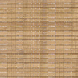 LANTIME Wood Window Blinds Shades, Lined Blackout Bamboo Roller Shades, Easy Installation for Home and Garden, Pattern 1 LANTIME