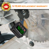 VOLCANOES CLUB Magnetic Digital Angle Finder Protractor Inclinometer - Mini Digital Level Angle Gauge - Fast & Stable Measurement Tool - Backlit Display & Big Number - Woodworking, Construction VOLCANOES CLUB