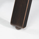 Ulax furniture 45-Inch Round Patio Coffee Table, Durable Aluminum Outdoor Side Table with Weather-Resistant Design for Garden, Deck, or Backyard Ulax furniture