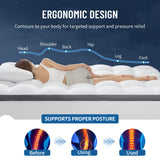 LIANLAM King Mattress Topper - Extra Firm Support Pillow Top,attress Pad Cover, Gel-Infused Memory Foam for Pressure Relief with 6"-18" Deep Pocket(78"x80") LIANLAM